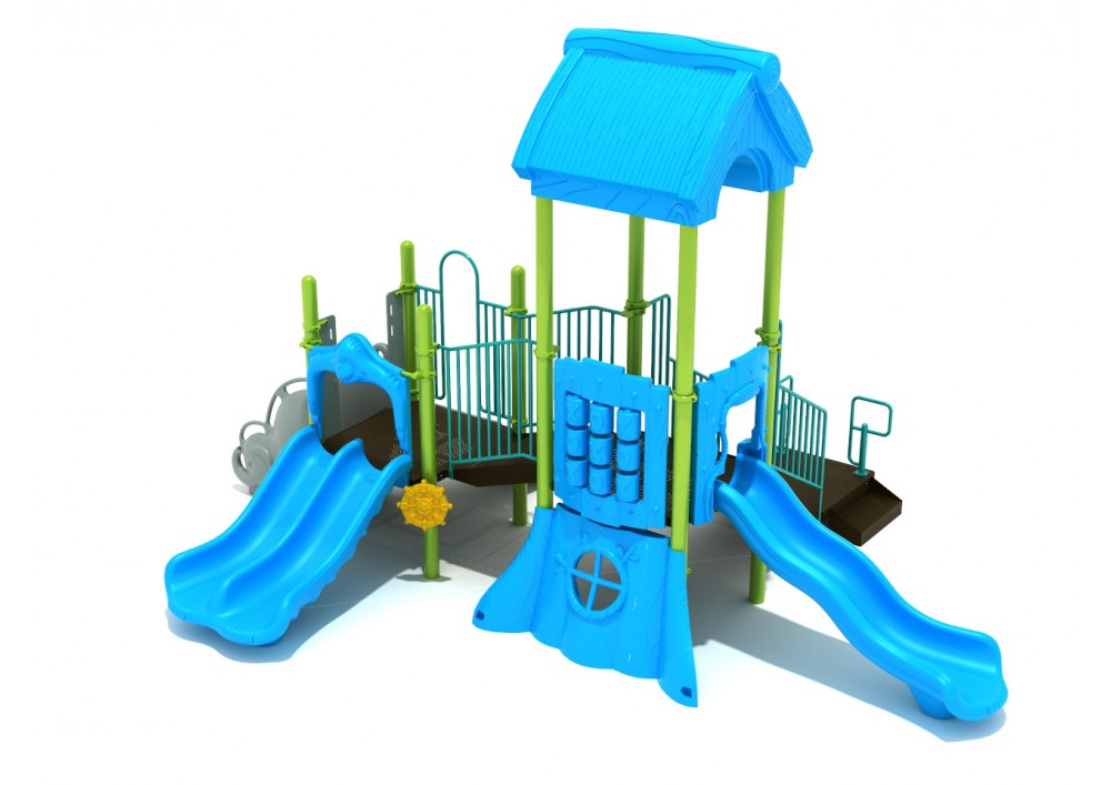 Bouncing Bobcat commercial playground playset