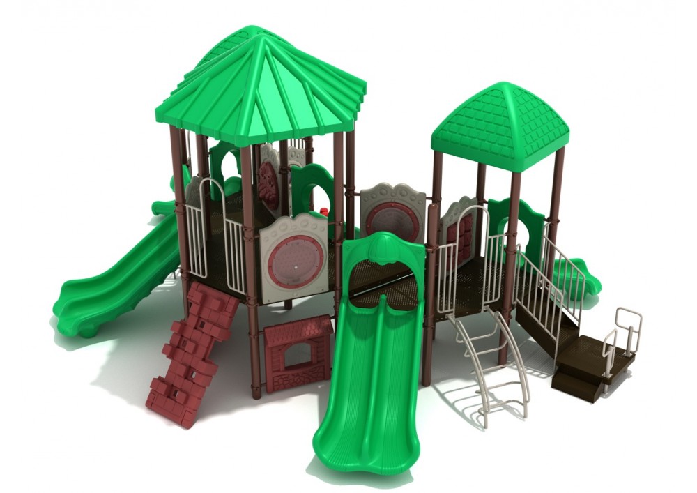 Evergreen Gardens commercial playground play set