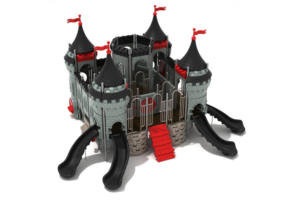 Castle Grey Maw commercial playground equipment